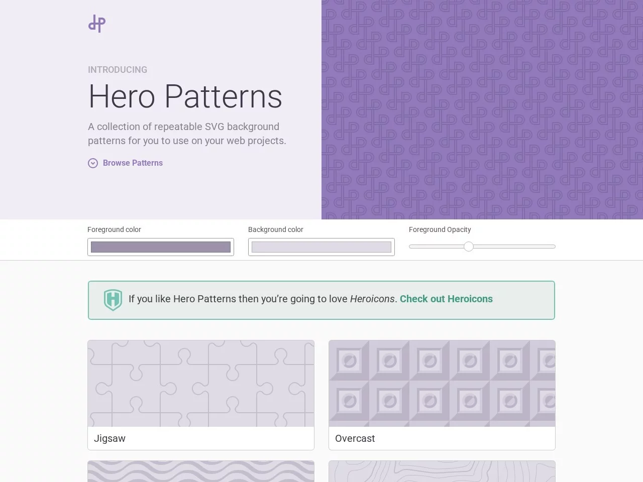 Hero Patterns